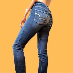American Eagle Dark Wash Skinny Jeans